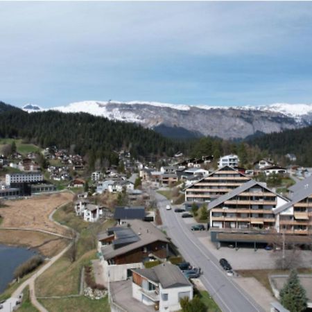 Lovely 1-Bedroom Vacation Studio Apartment With Pool And Sauna Laax Luaran gambar